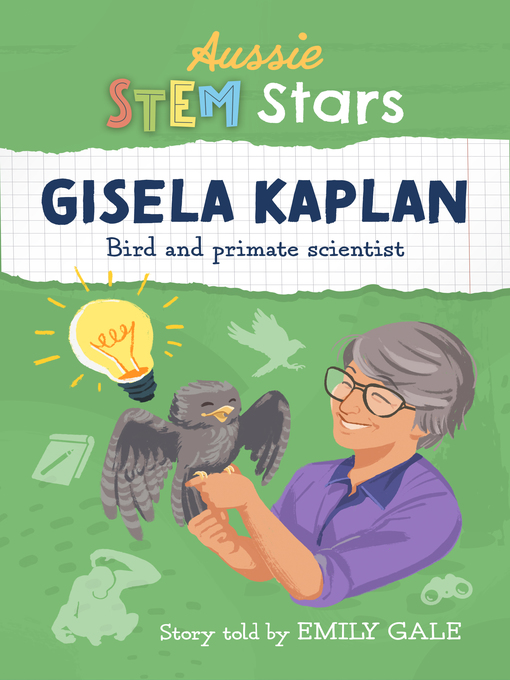 Cover image for Gisela Kaplan: Bird and primate scientist